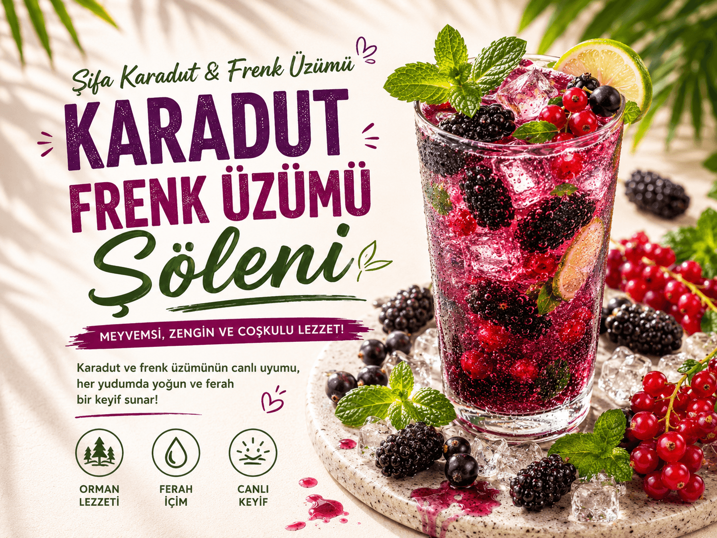 Karadut Frenk Üzümü Şöleni