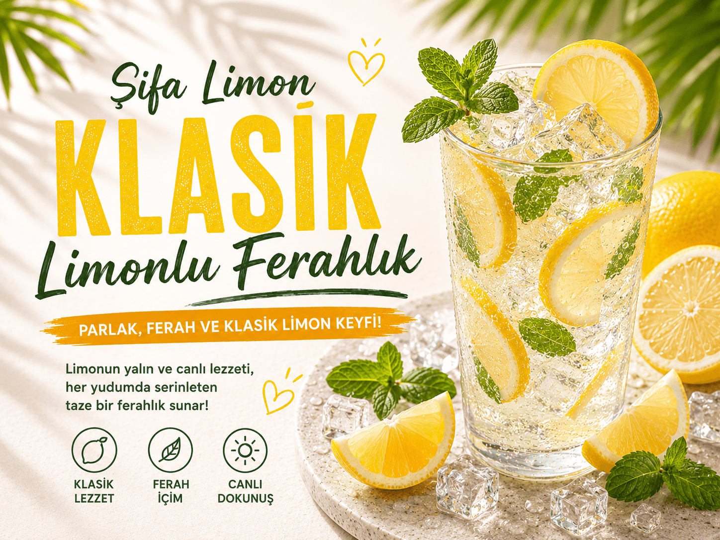 Klasik Limonlu Ferahlık