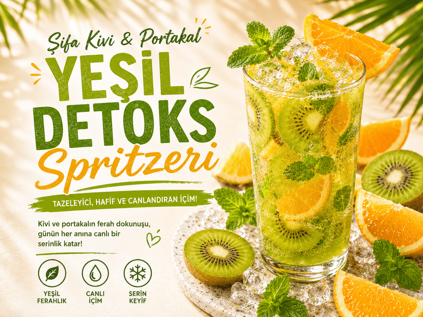 Yeşil Detoks Spritzeri