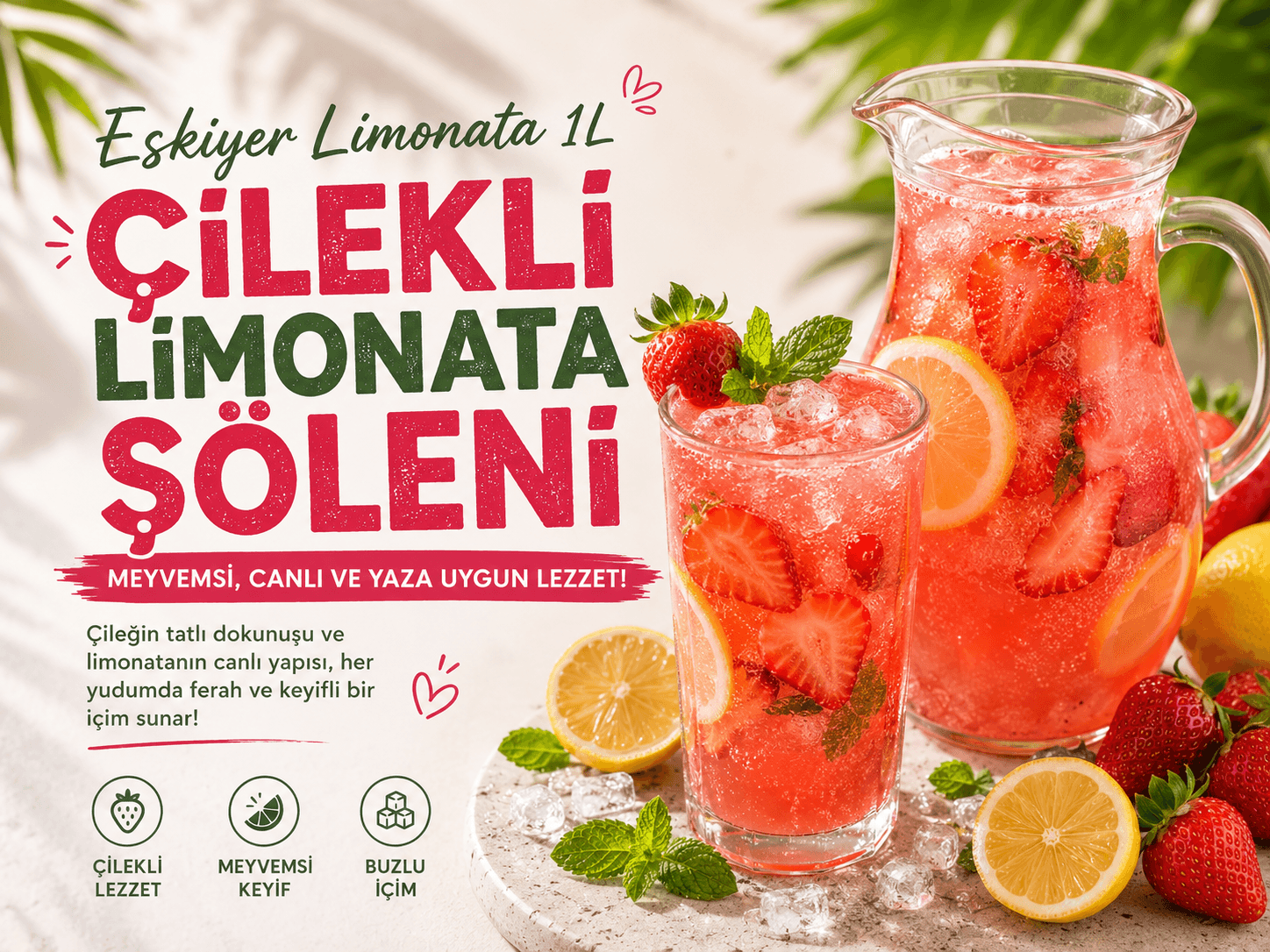 Çilekli Limonata Şöleni