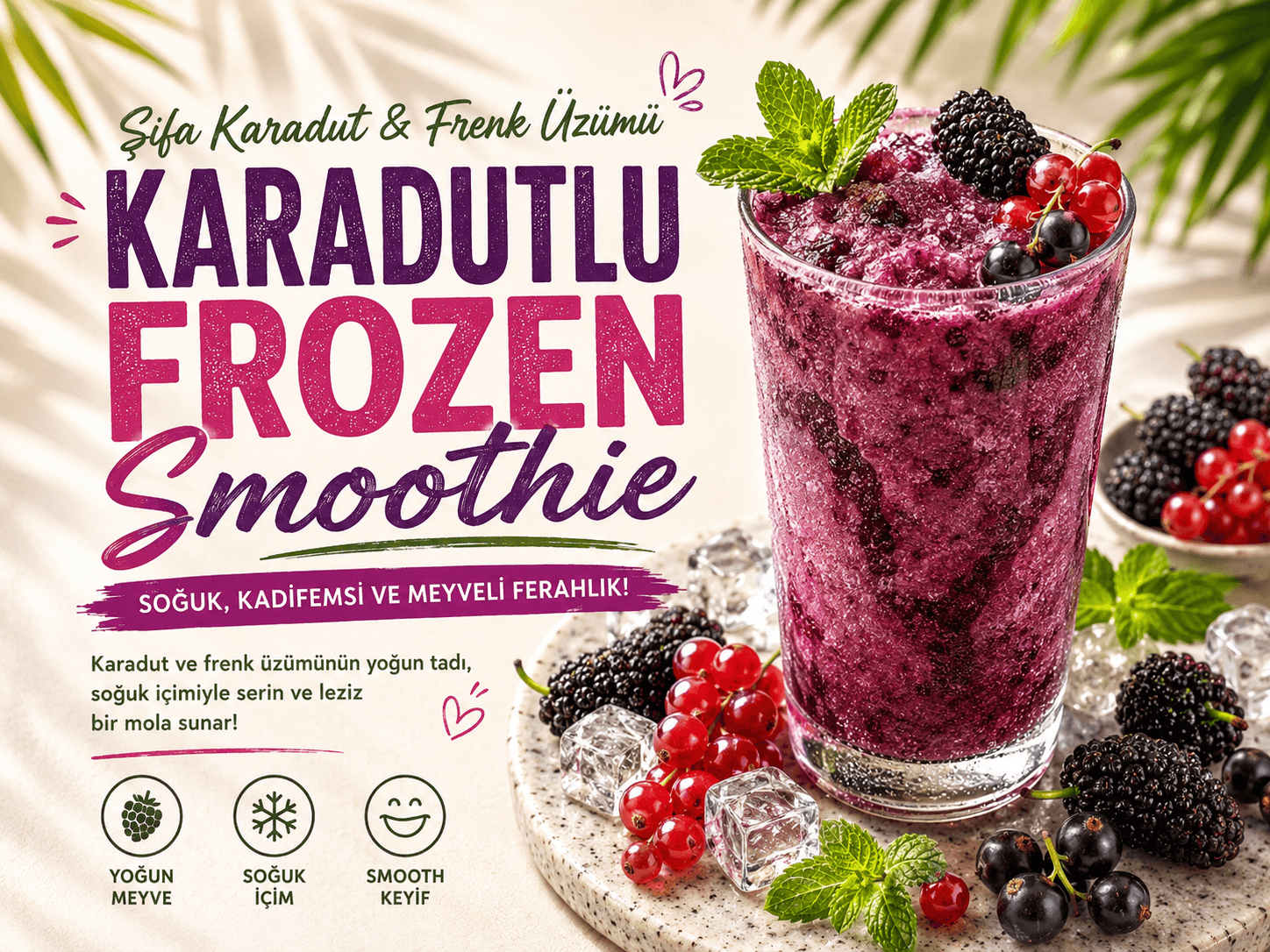 Karadutlu Frozen Smoothie